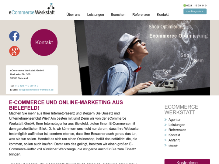 Ecommerce Werkstatt Profile, News, Client Reviews & Ratings At 10SEOS