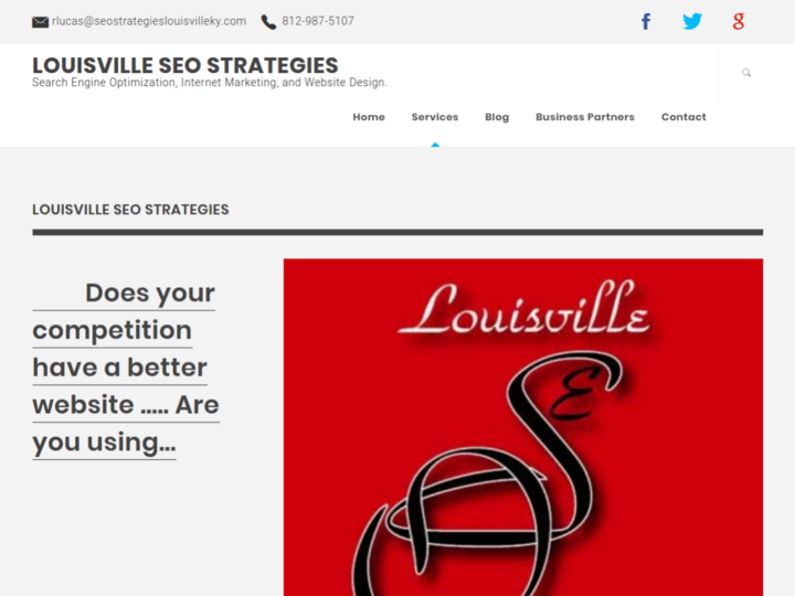 Louisville SEO Strategies Profile, News, Client Reviews & Ratings At 10SEOS