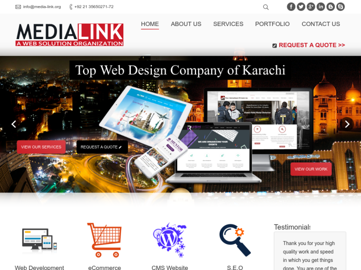 Medialink Web Solution Profile, News, Client Reviews & Ratings At 10SEOS