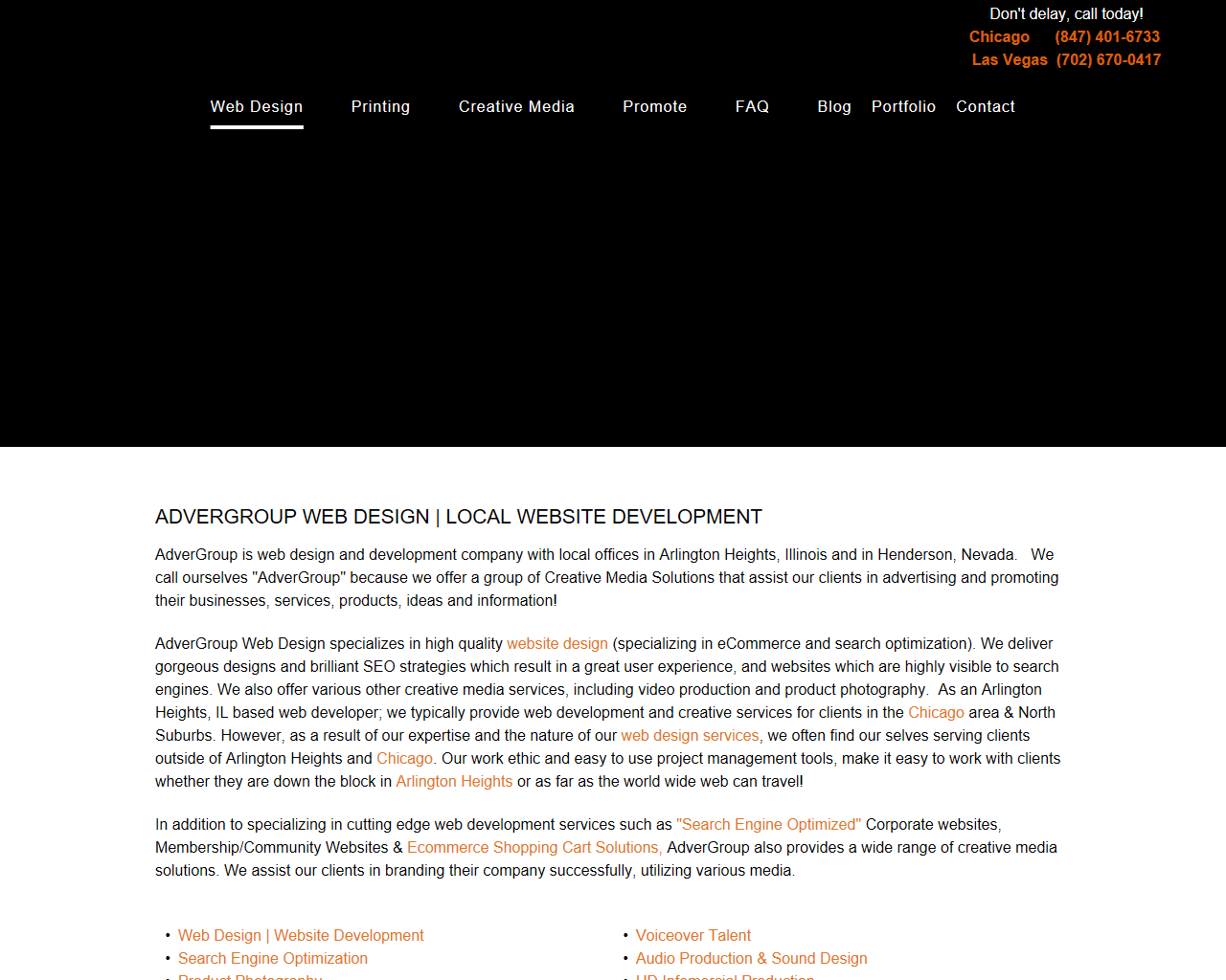 Advergroup Web Design Profile, News, Client Reviews & Ratings At 10SEOS