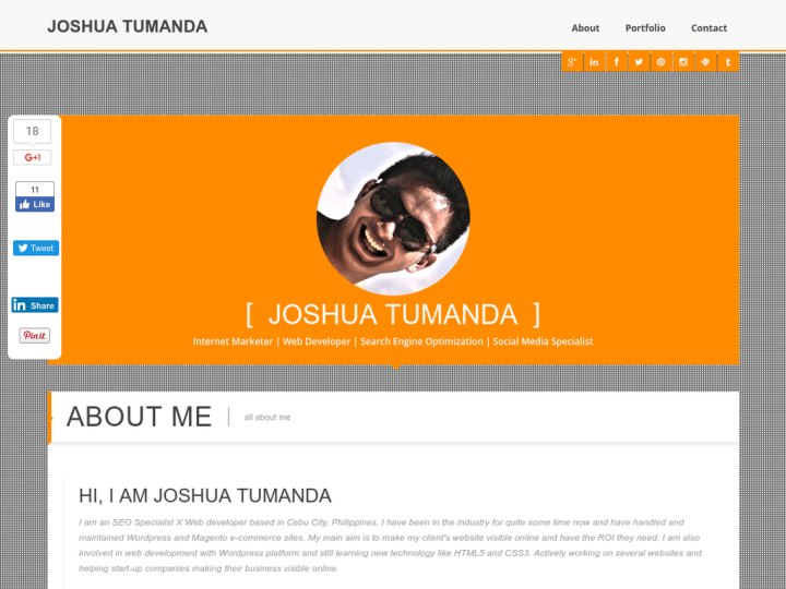JOSHUA TUMANDA Profile, News, Client Reviews & Ratings At 10SEOS