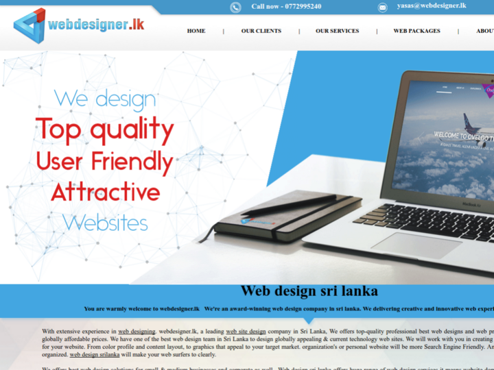 Webdesigner.Lk Profile, News, Client Reviews & Ratings At 10SEOS