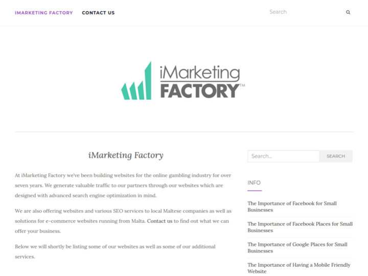 Imarketing Factory Ltd Profile, News, Client Reviews & Ratings At 10SEOS