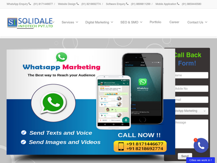 Solidale Infotech Profile, News, Client Reviews & Ratings At 10SEOS