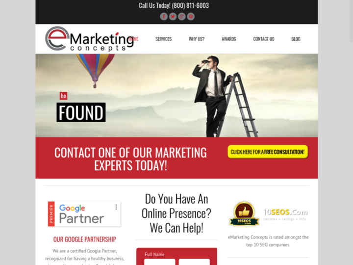 Emarketing Concepts Profile, News, Client Reviews & Ratings At 10SEOS