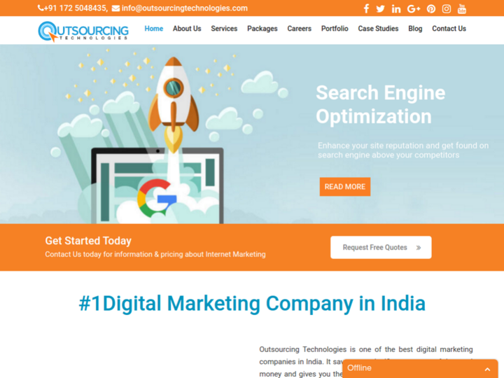 Outsourcing Technologies Profile, News, Client Reviews & Ratings At 10SEOS