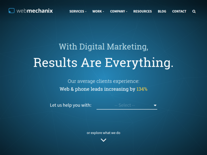 Webmechanix Profile, News, Client Reviews & Ratings At 10SEOS