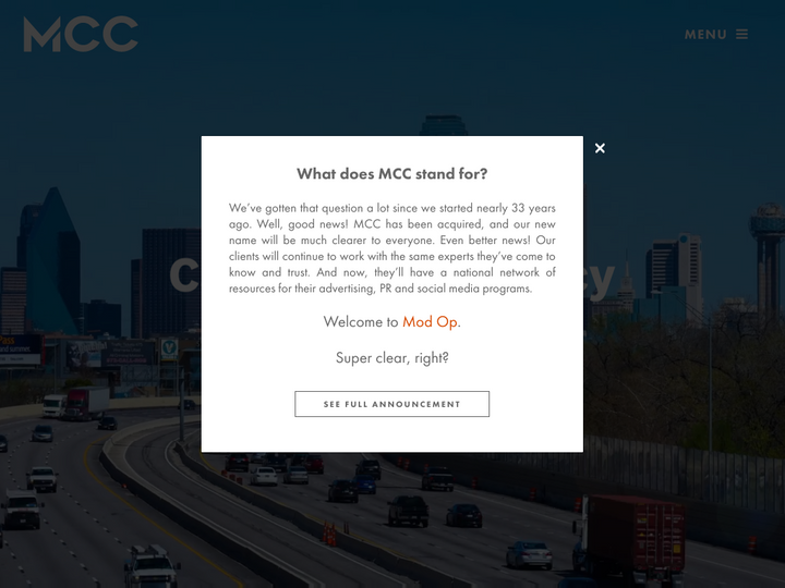 MCC – Mod Op Dallas Profile, News, Client Reviews & Ratings At 10SEOS