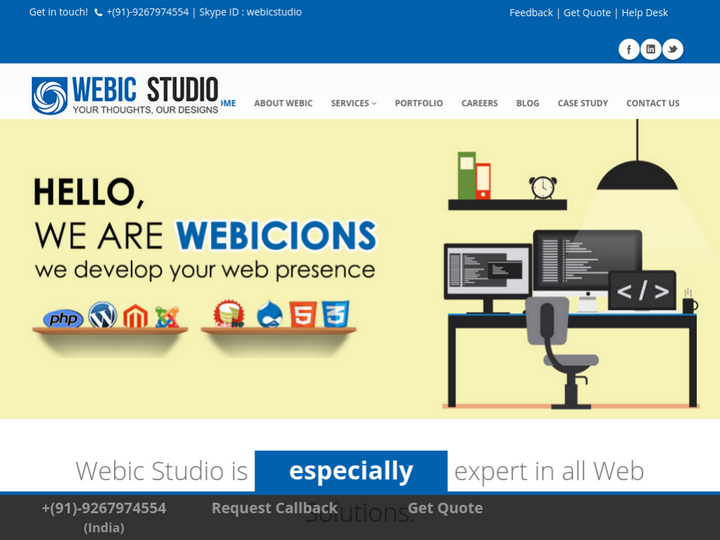 Webic Studio Infotech Pvt. Ltd. Profile, News, Client Reviews & Ratings At 10SEOS