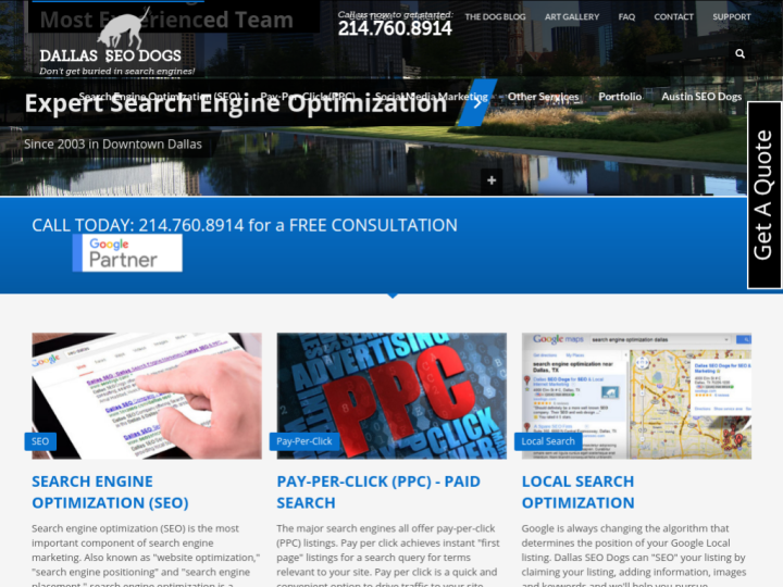 Dallas SEO Dogs Profile, News, Client Reviews & Ratings At 10SEOS