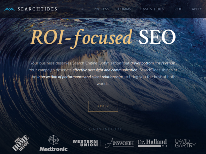 SEARCHTIDES Profile, News, Client Reviews & Ratings At 10SEOS