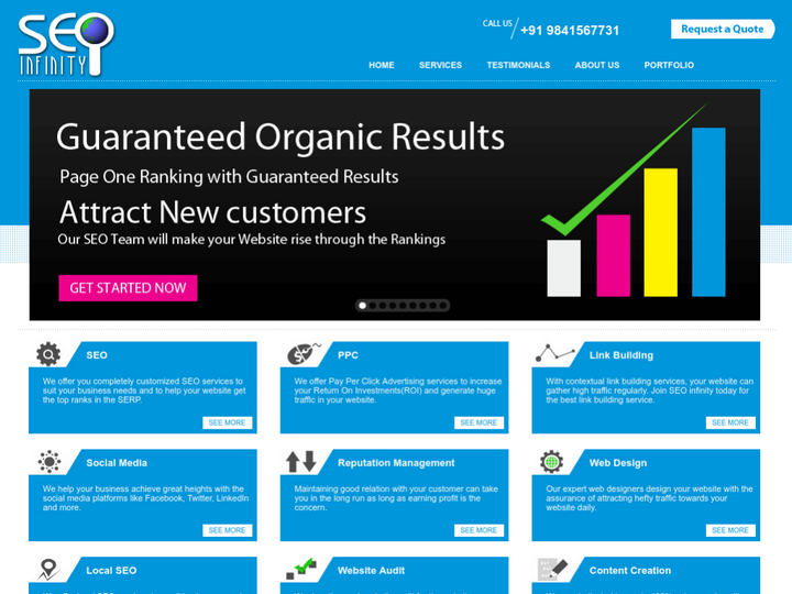Seoinfinity.Com Profile, News, Client Reviews & Ratings At 10SEOS