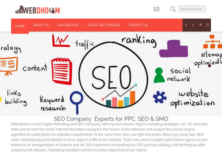 M/S Webdhoom Profile, News, Client Reviews & Ratings At 10SEOS