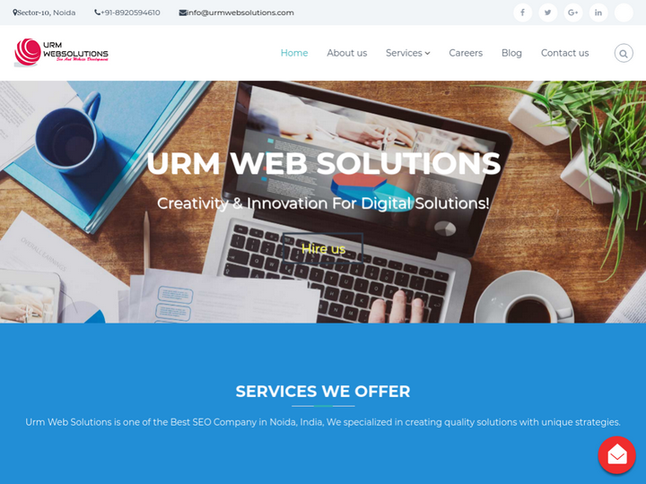 Urm Web Solutions Profile, News, Client Reviews & Ratings At 10SEOS