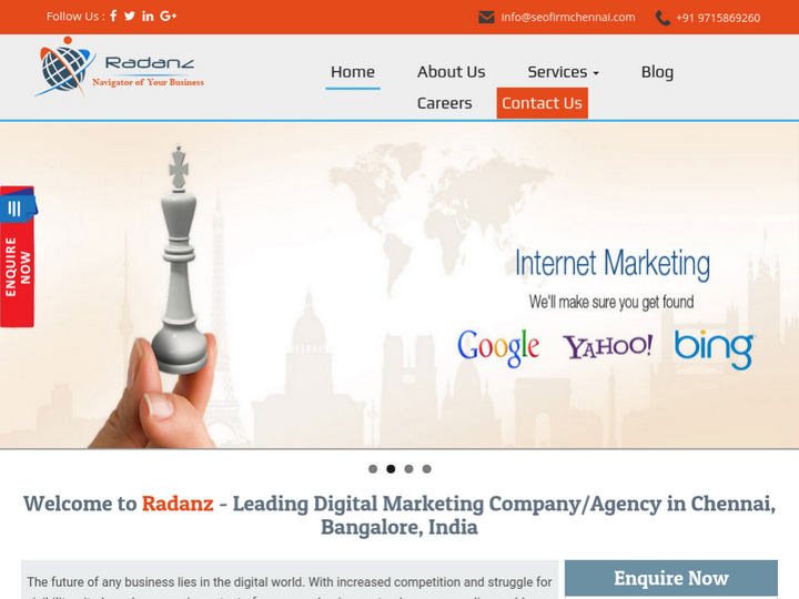 Radanz Technologies Pvt Ltd Profile, News, Client Reviews & Ratings At 10SEOS