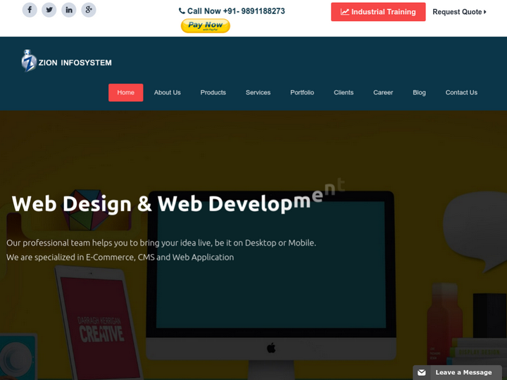 Zion Infosystem Profile, News, Client Reviews & Ratings At 10SEOS