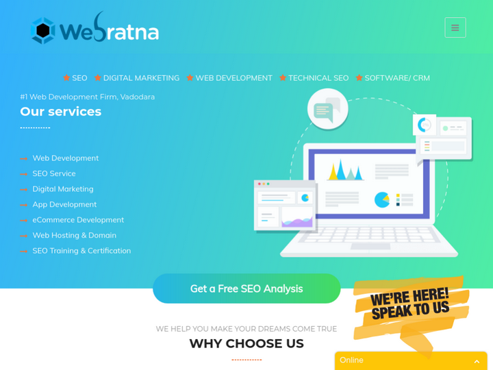 Webratna Profile, News, Client Reviews & Ratings At 10SEOS