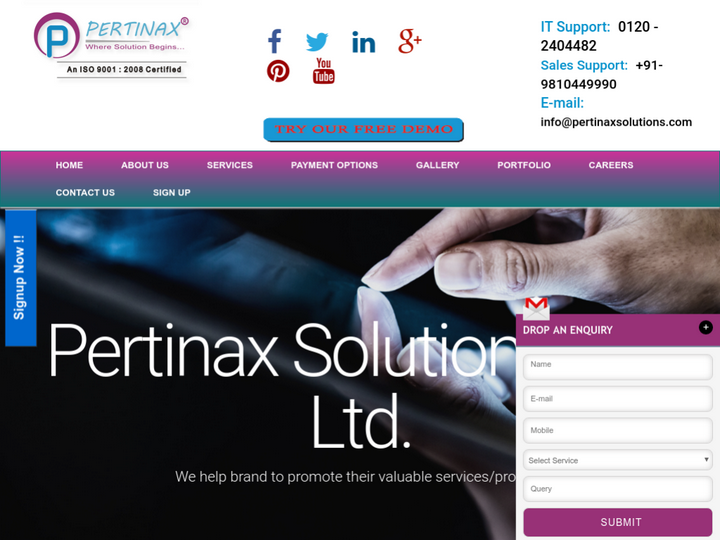 Pertinax Solutions Pvt Ltd Profile, News, Client Reviews & Ratings At 10SEOS
