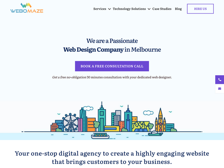 Webomaze Web Design Melbourne Profile, News, Client Reviews & Ratings At 10SEOS