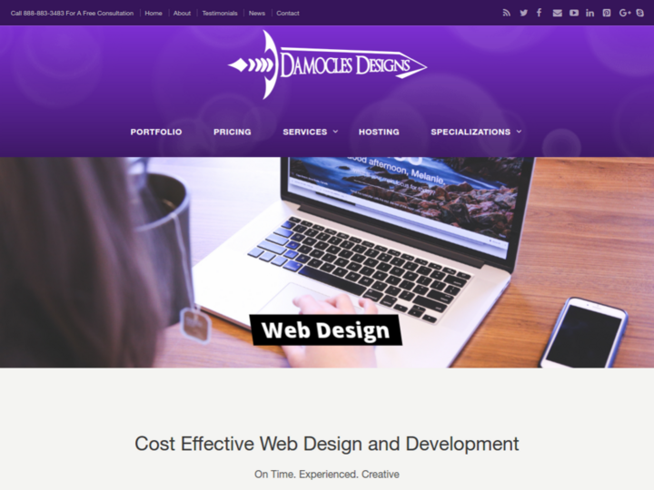 Damocles Designs Profile, News, Client Reviews & Ratings At 10SEOS