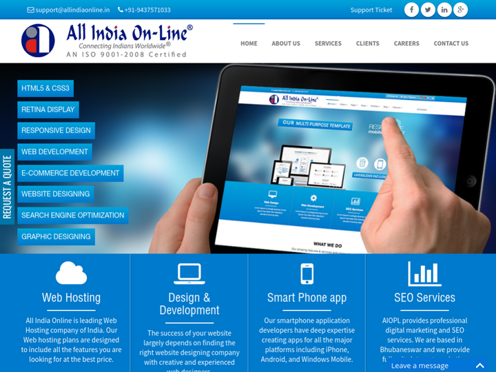 All India On-Line Pvt. Ltd. Profile, News, Client Reviews & Ratings At 10SEOS