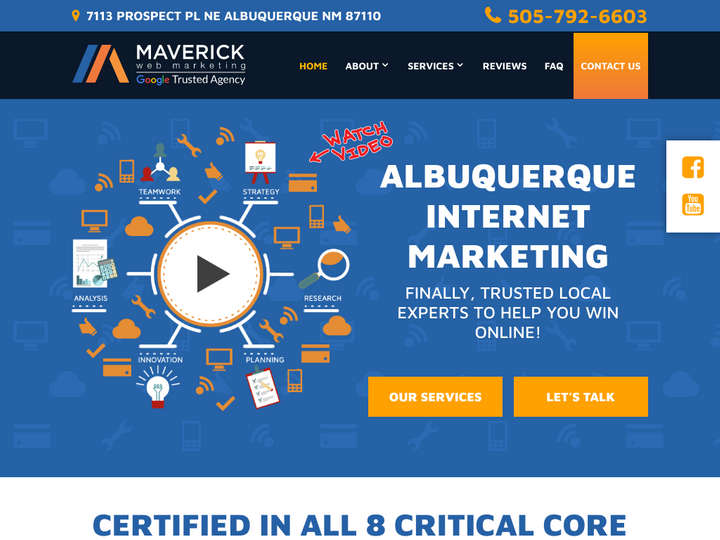 Maverick Web Marketing Profile, News, Client Reviews & Ratings At 10SEOS