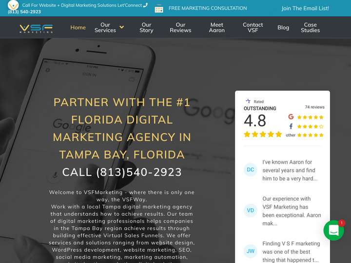Vsfmarketing Profile, News, Client Reviews & Ratings At 10SEOS