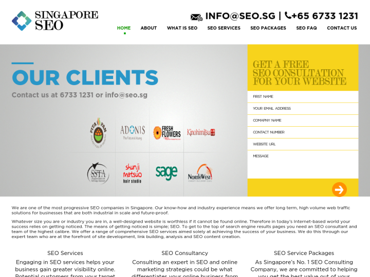SEO.SG Profile, News, Client Reviews & Ratings At 10SEOS