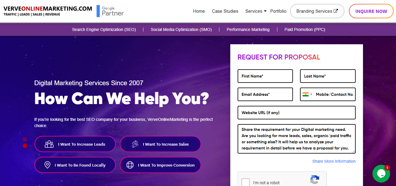 Verve Online Marketing Profile, News, Client Reviews & Ratings At 10SEOS