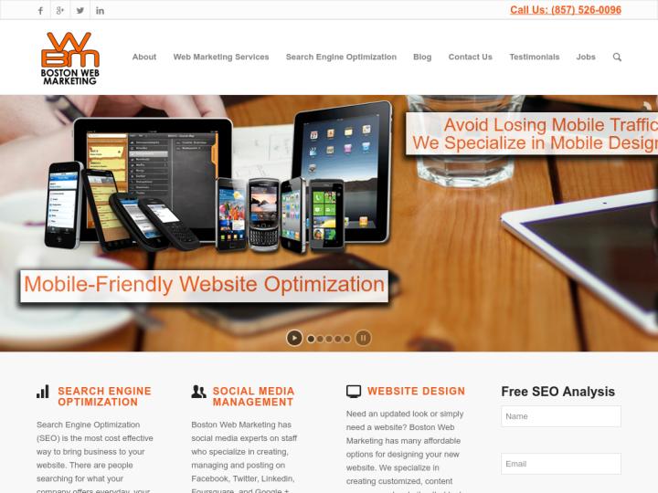 Boston Web Marketing Profile, News, Client Reviews & Ratings At 10SEOS