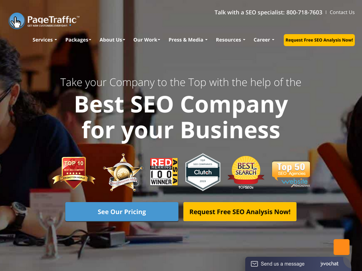 Pagetraffic Profile, News, Client Reviews & Ratings At 10SEOS