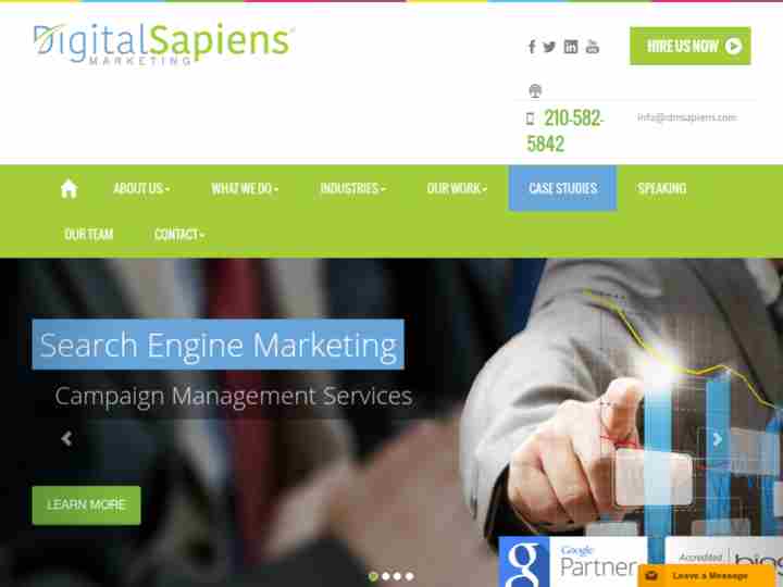 Digital Marketing Sapiens Profile, News, Client Reviews & Ratings At 10SEOS