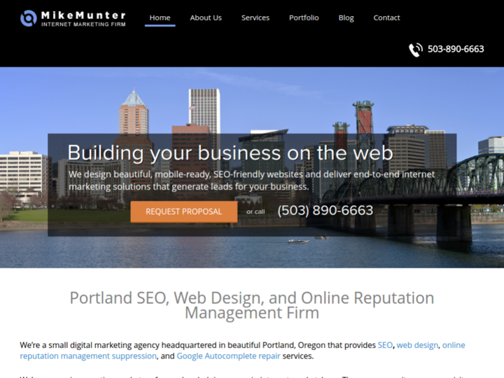 Mike Munter LLC Profile, News, Client Reviews & Ratings At 10SEOS