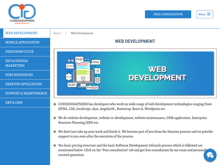 Codeiographers Profile, News, Client Reviews & Ratings At 10SEOS