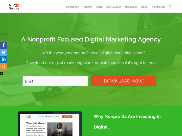 Nonprofits Source Profile, News, Client Reviews & Ratings At 10SEOS