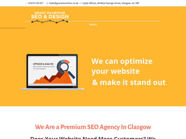 Grant Mcarthur SEO & Design Profile, News, Client Reviews & Ratings At 10SEOS