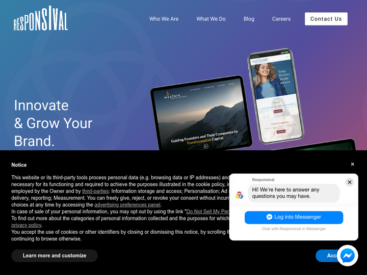 Responsival Profile, News, Client Reviews & Ratings At 10SEOS