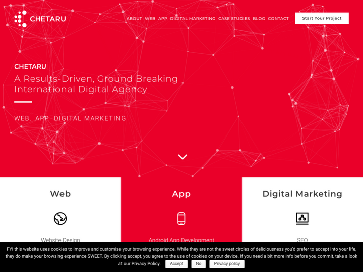 Chetaru Profile, News, Client Reviews & Ratings At 10SEOS