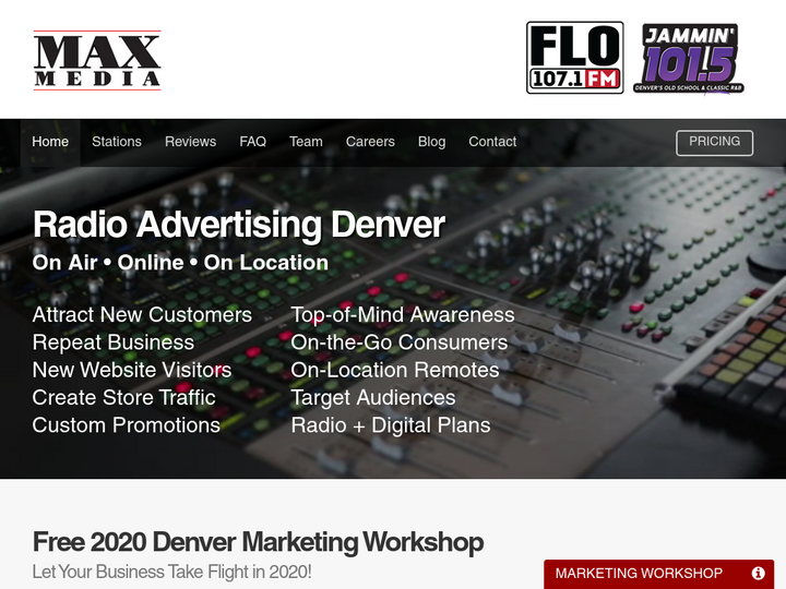 Max Media Denver Profile, News, Client Reviews & Ratings At 10SEOS