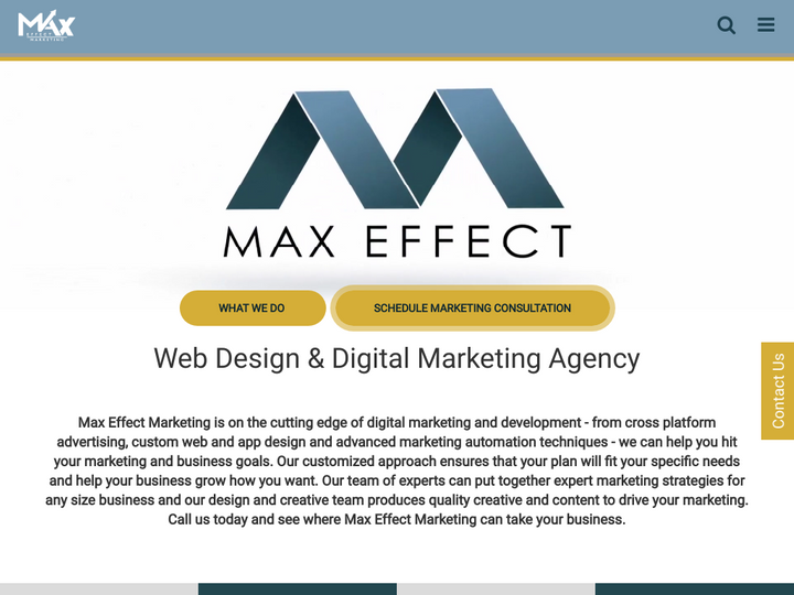 MAX Effect Marketing Profile, News, Client Reviews & Ratings At 10SEOS