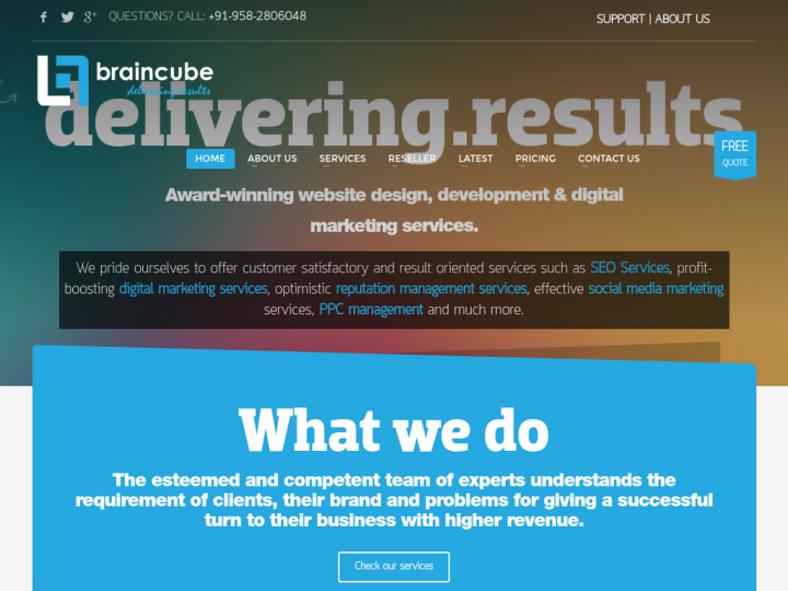 Braincube Services Pvt. Ltd. Profile, News, Client Reviews & Ratings At 10SEOS