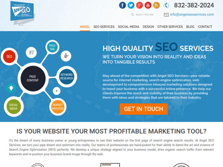 Angel SEO Services, LLC Profile, News, Client Reviews & Ratings At 10SEOS