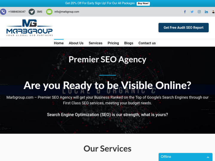 Marbgroup - Premier SEO Agency Profile, News, Client Reviews & Ratings At 10SEOS
