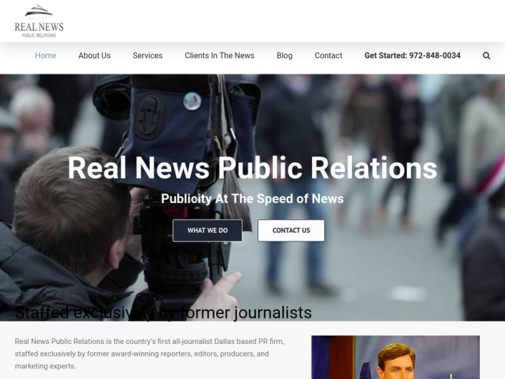 Real News Public Relations Profile, News, Client Reviews & Ratings At 10SEOS