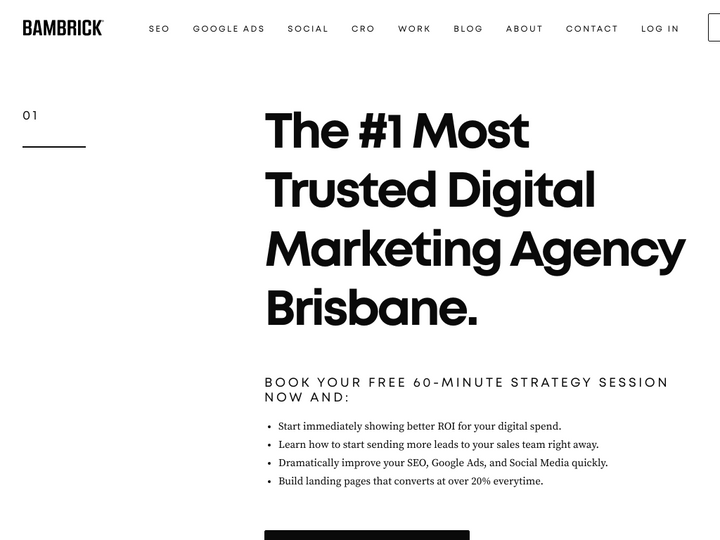 BAMBRICK Profile, News, Client Reviews & Ratings At 10SEOS