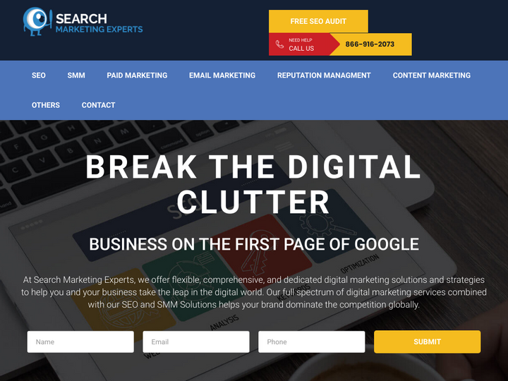 Search Marketing Experts Profile, News, Client Reviews & Ratings At 10SEOS