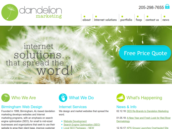 Dandelion Marketing Profile, News, Client Reviews & Ratings At 10SEOS