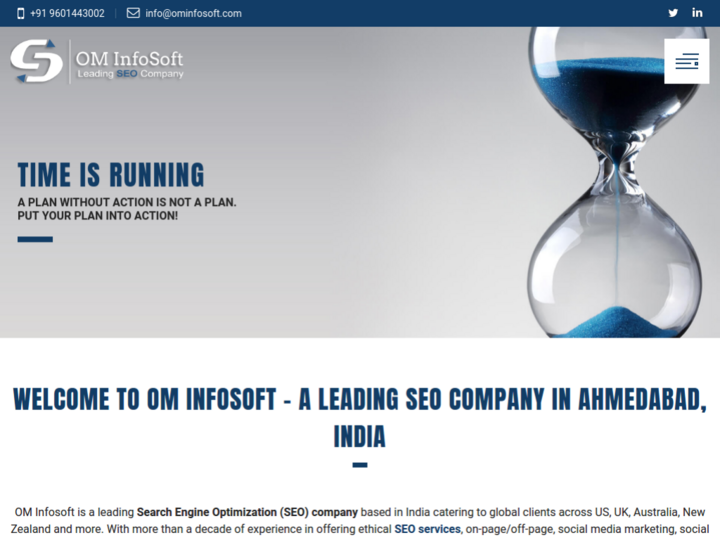 OM Infosoft Profile, News, Client Reviews & Ratings At 10SEOS