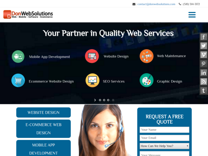 Don Web Design Solutions Profile, News, Client Reviews & Ratings At 10SEOS