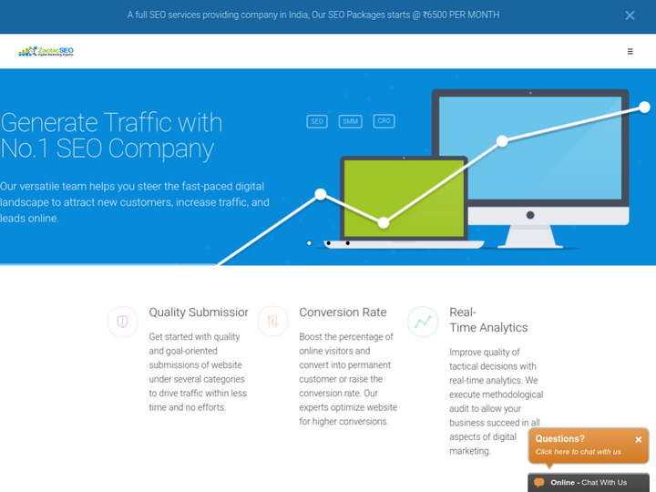 Zactic SEO Profile, News, Client Reviews & Ratings At 10SEOS